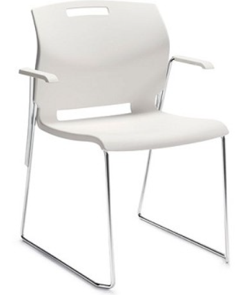 Ivory Popcorn Side Chair